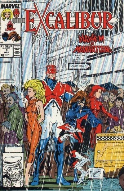 Marvel Comics Excalibur #8 [VG/FN]
