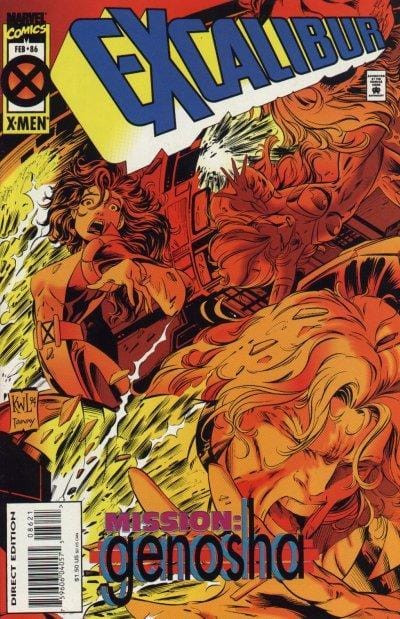 Marvel Comics Excalibur #86 [VG/FN]