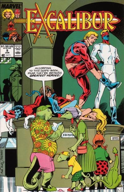 Marvel Comics Excalibur #9 [VG/FN]
