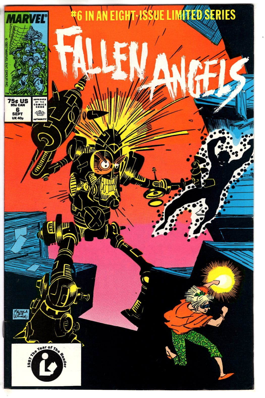 Marvel Comics Fallen Angels #6 [FN/VF]
