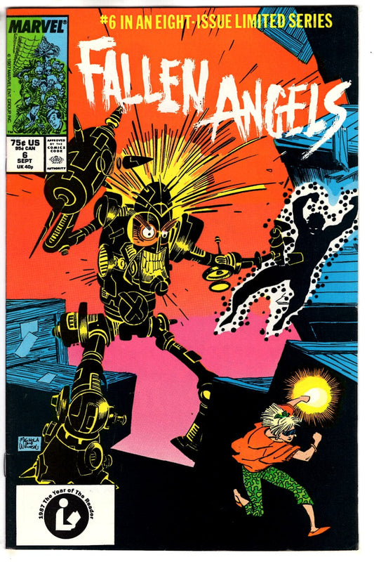 Marvel Comics Fallen Angels #6 [FN/VF]