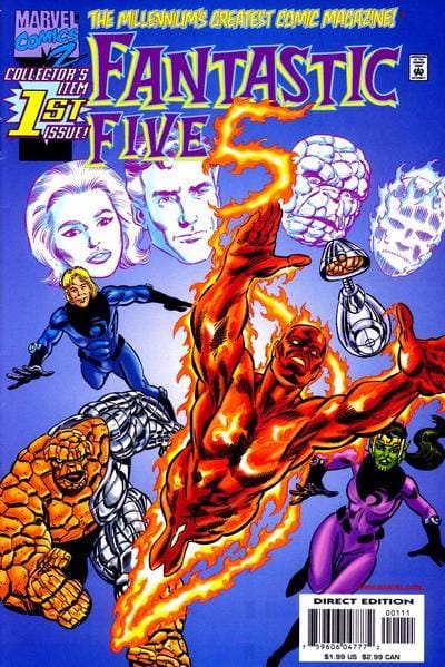 Marvel Comics Fantastic Five #1 [FN/VF]