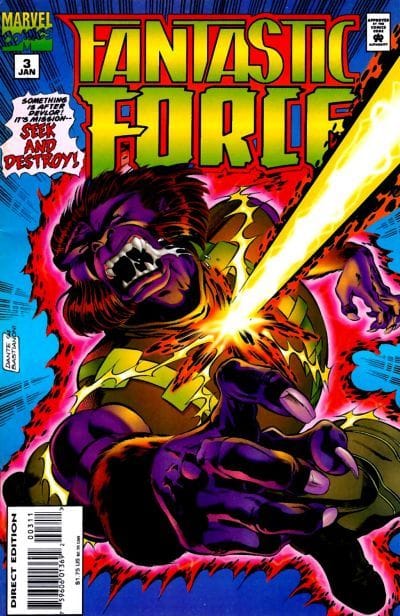 Marvel Comics Fantastic Force #3 [FINE]