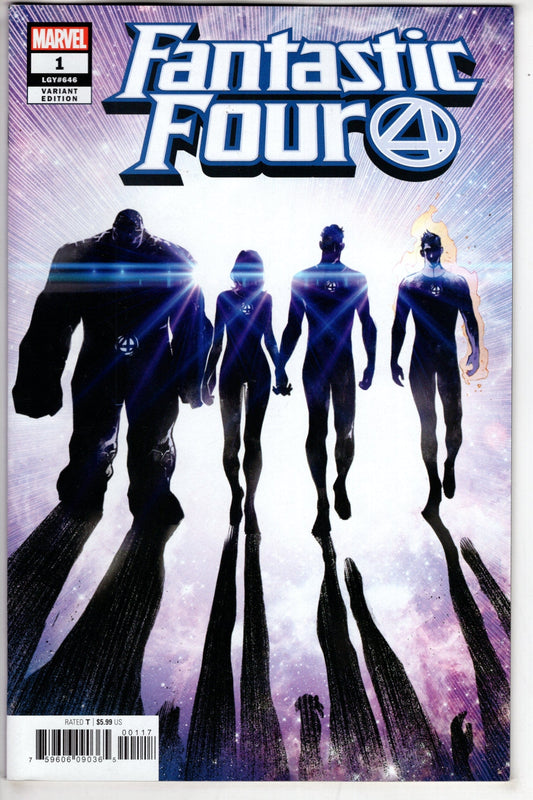 MARVEL COMICS FANTASTIC FOUR #1 PICHELLI TEASER VAR