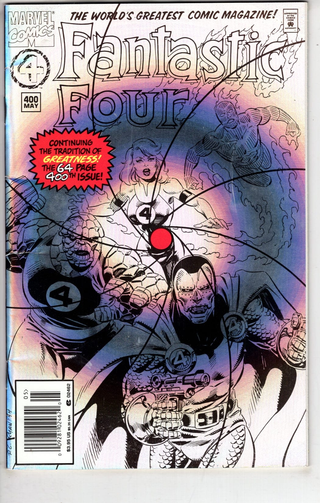 Marvel Comics Fantastic Four #400 [VG/FN]