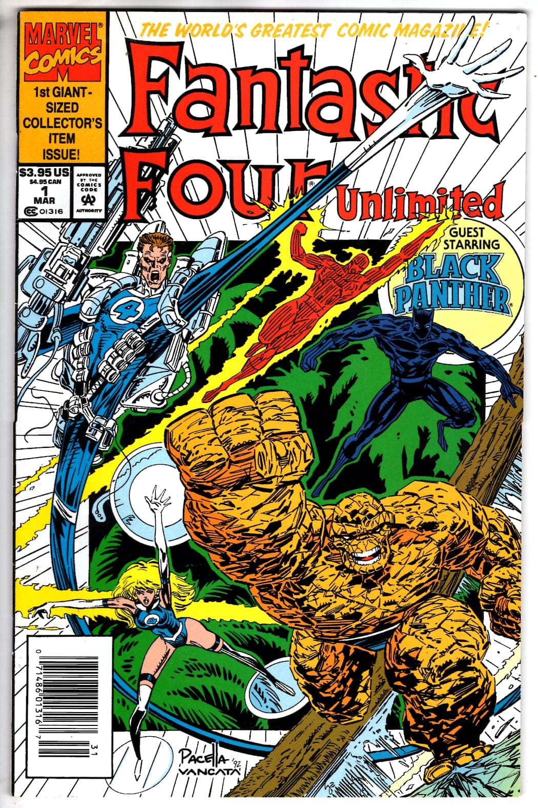 Marvel Comics Fantastic Four Unlimited #1 [POOR]