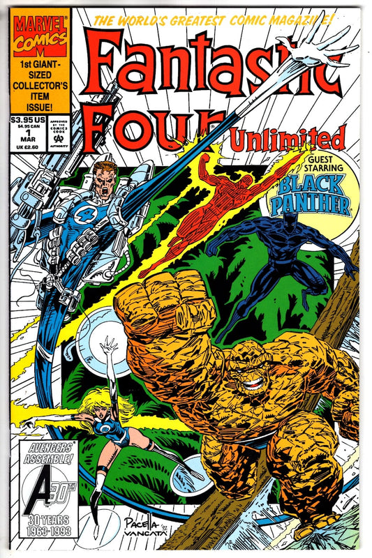 Marvel Comics Fantastic Four Unlimited #1 [VF]