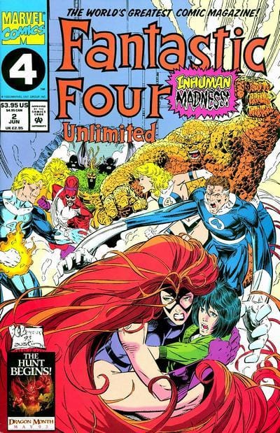 Marvel Comics Fantastic Four Unlimited #2 [VF]