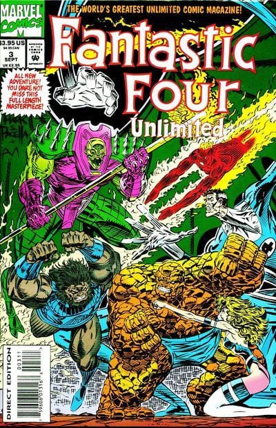 Marvel Comics Fantastic Four Unlimited #3 [VF]
