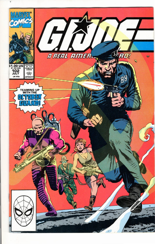Marvel Comics G.I. Joe: A Real American Hero #102 [GOOD]