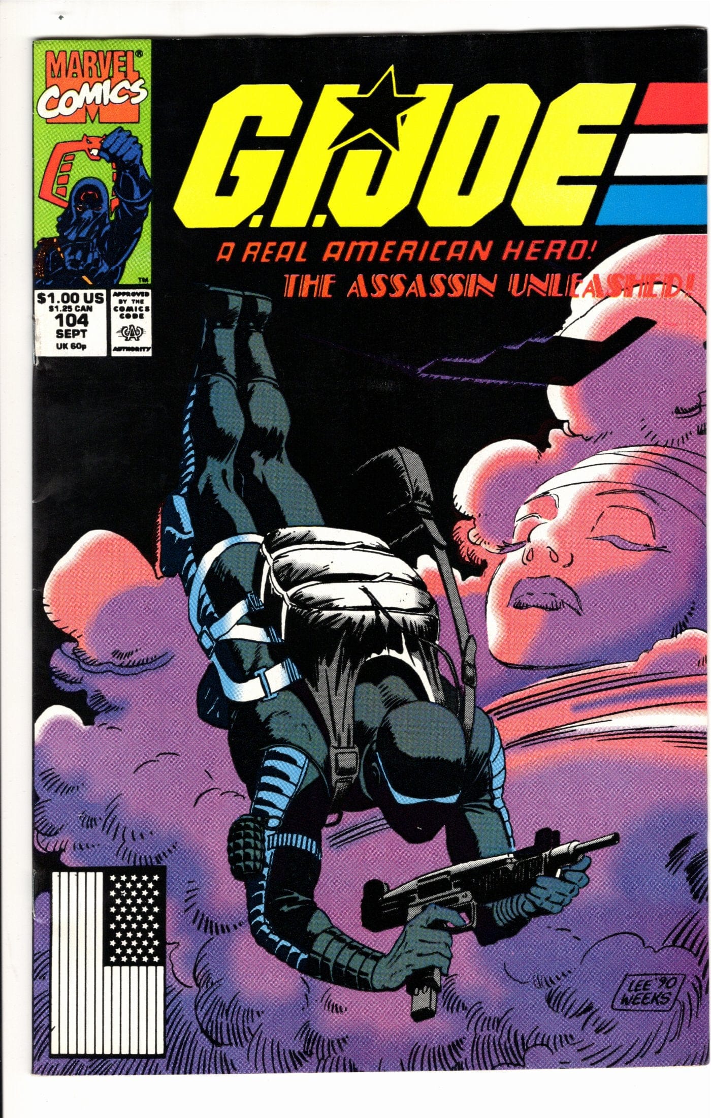 Marvel Comics G.I. Joe: A Real American Hero #104 [GOOD]