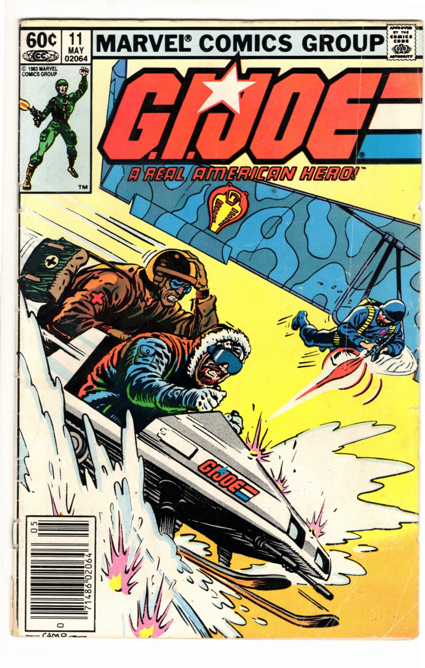 Marvel Comics G.I. Joe: A Real American Hero #11 [GOOD]