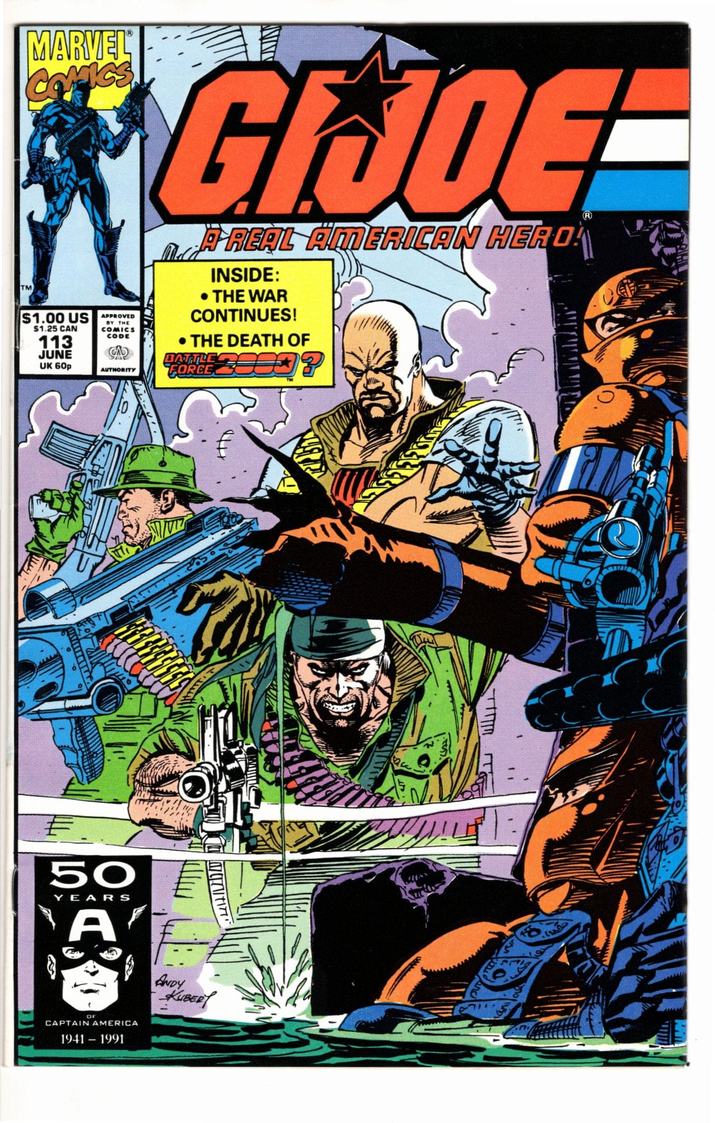 Marvel Comics G.I. Joe: A Real American Hero #113 [GOOD]