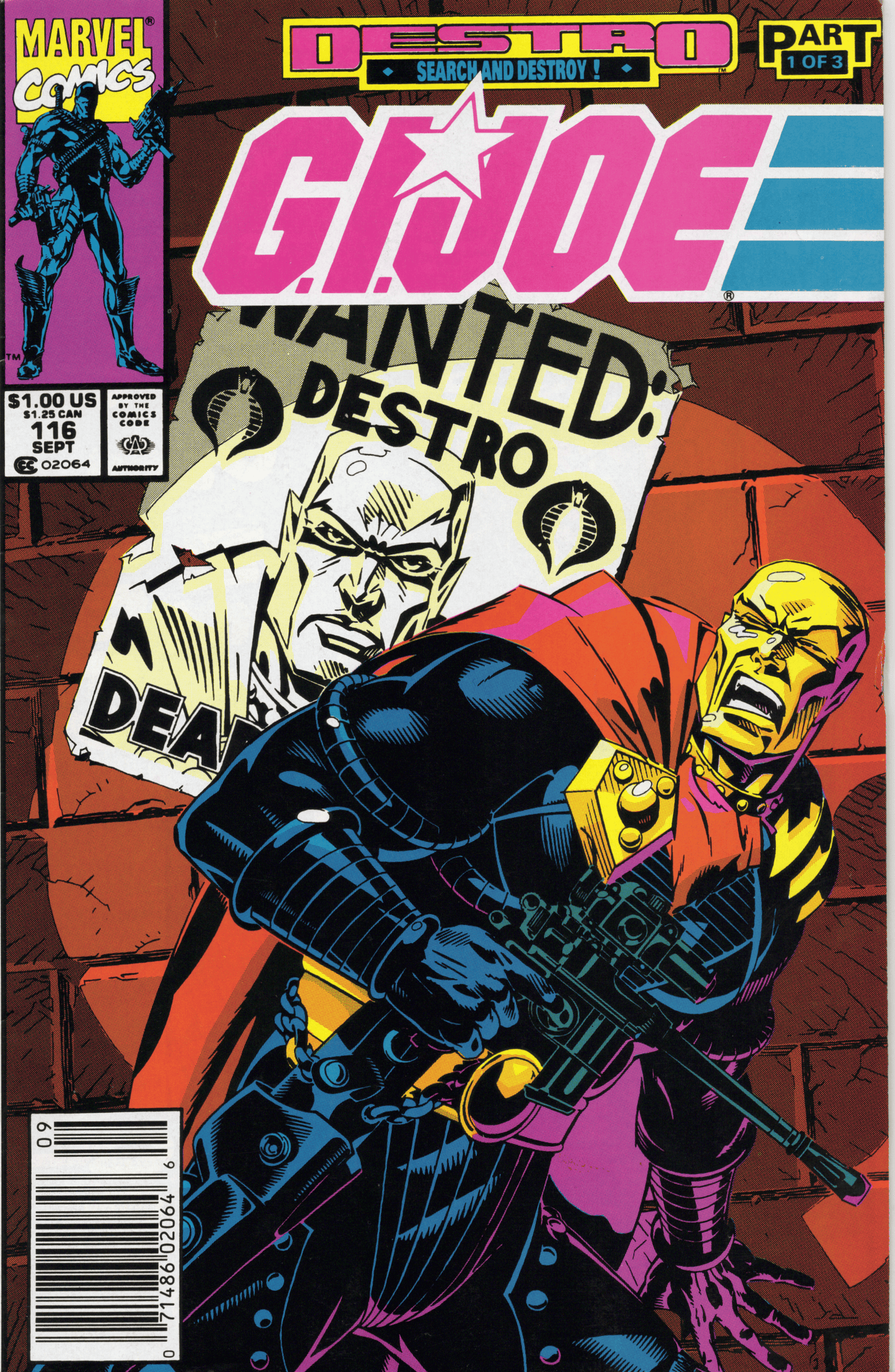 Marvel Comics G.I. Joe: A Real American Hero #116 [GOOD]