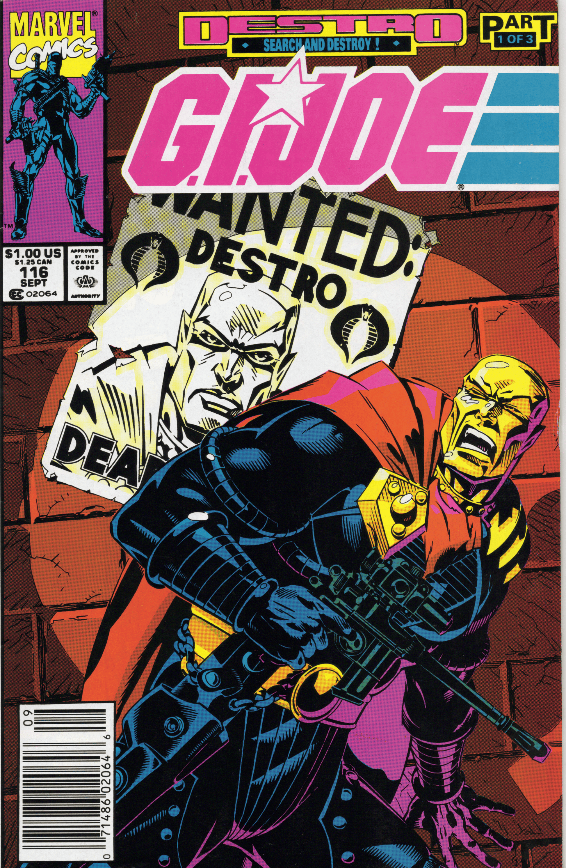 Marvel Comics G.I. Joe: A Real American Hero #116 [GOOD]