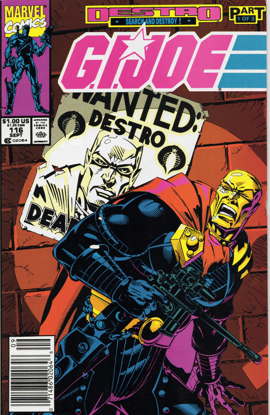 Marvel Comics G.I. Joe: A Real American Hero #116 [GOOD]