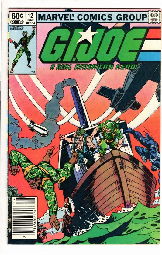 Marvel Comics G.I. Joe: A Real American Hero #12 [GOOD]