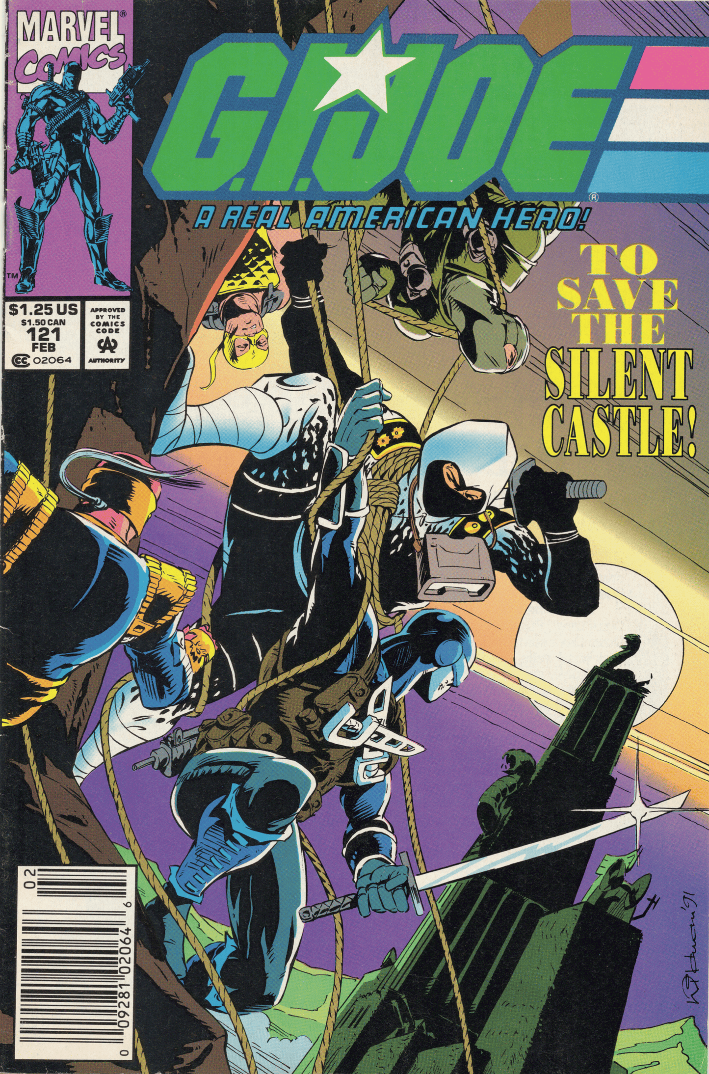 Marvel Comics G.I. Joe: A Real American Hero #121 [GOOD]