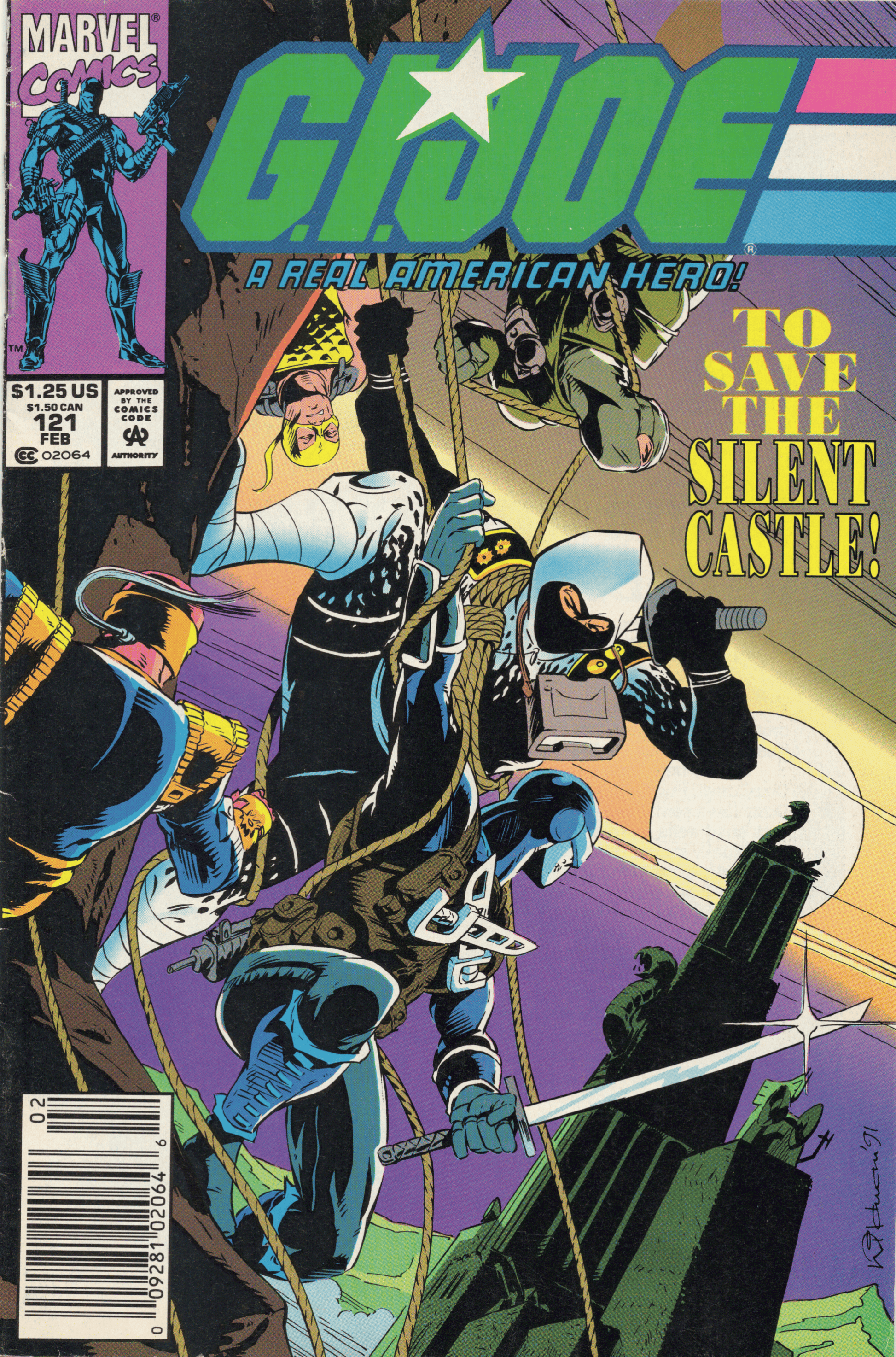 Marvel Comics G.I. Joe: A Real American Hero #121 [GOOD]