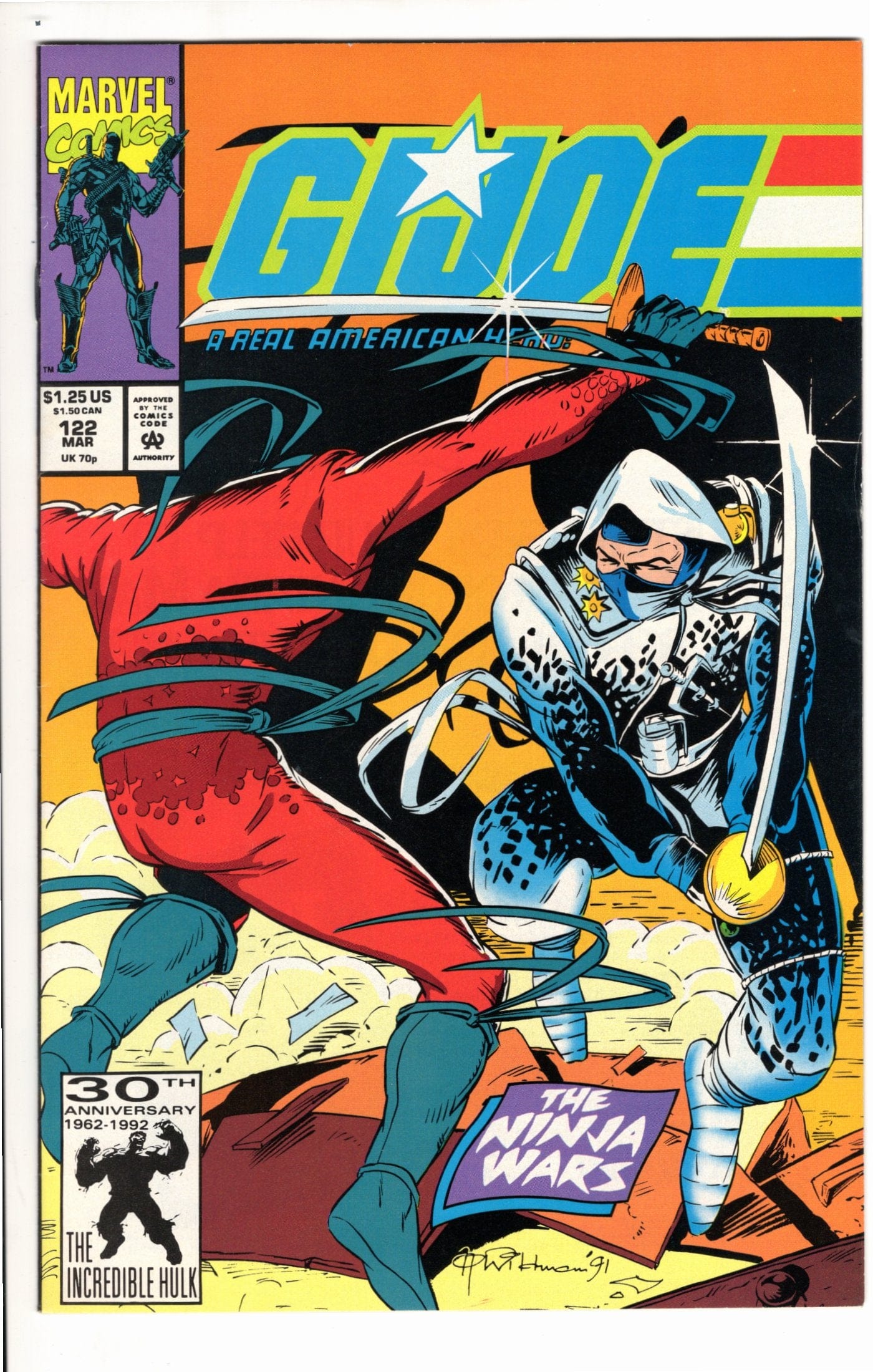 Marvel Comics G.I. Joe: A Real American Hero #122 [GOOD]