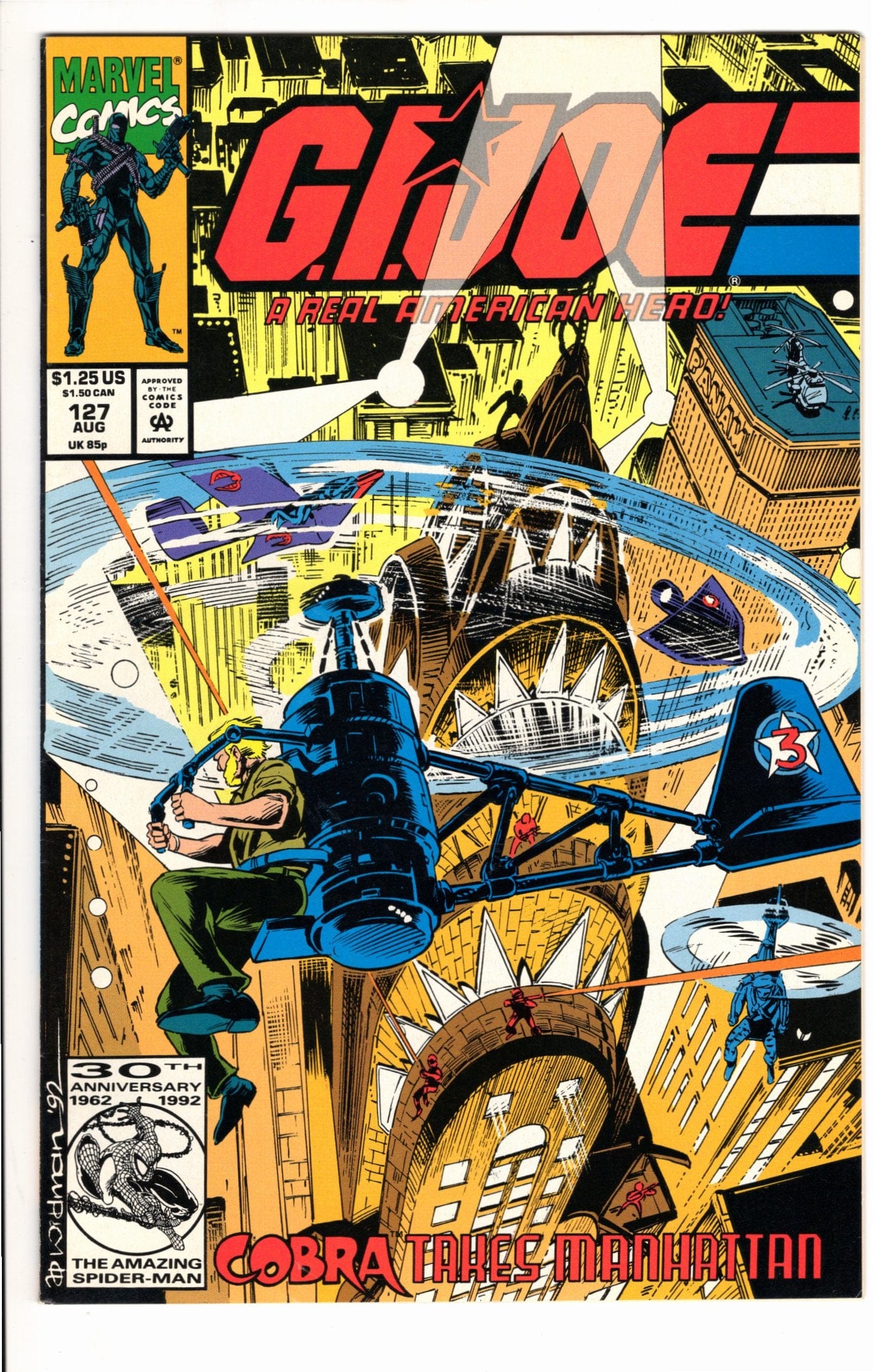 Marvel Comics G.I. Joe: A Real American Hero #127 [GOOD]