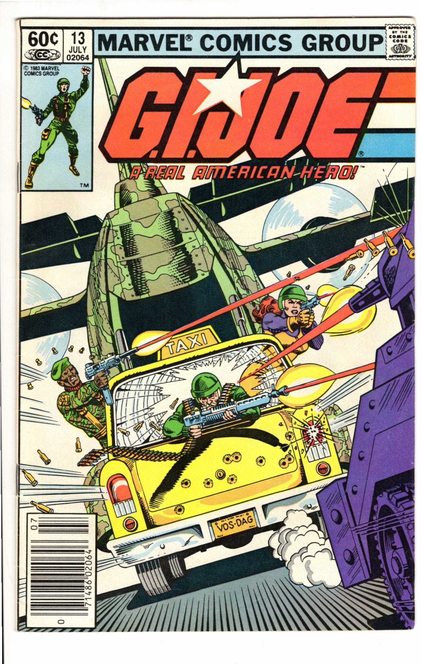 Marvel Comics G.I. Joe: A Real American Hero #13 [GOOD]