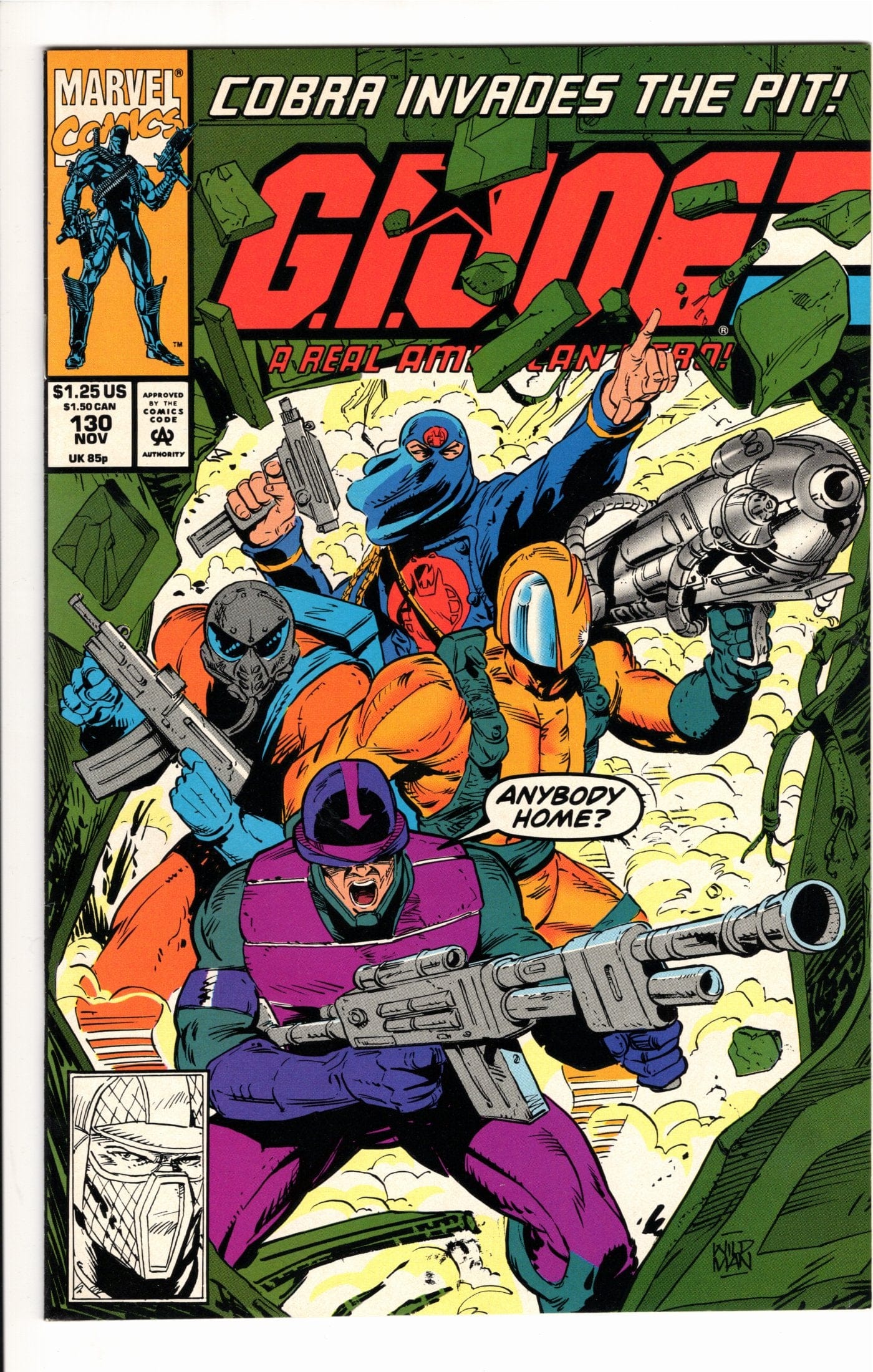 Marvel Comics G.I. Joe: A Real American Hero #130 [GOOD]