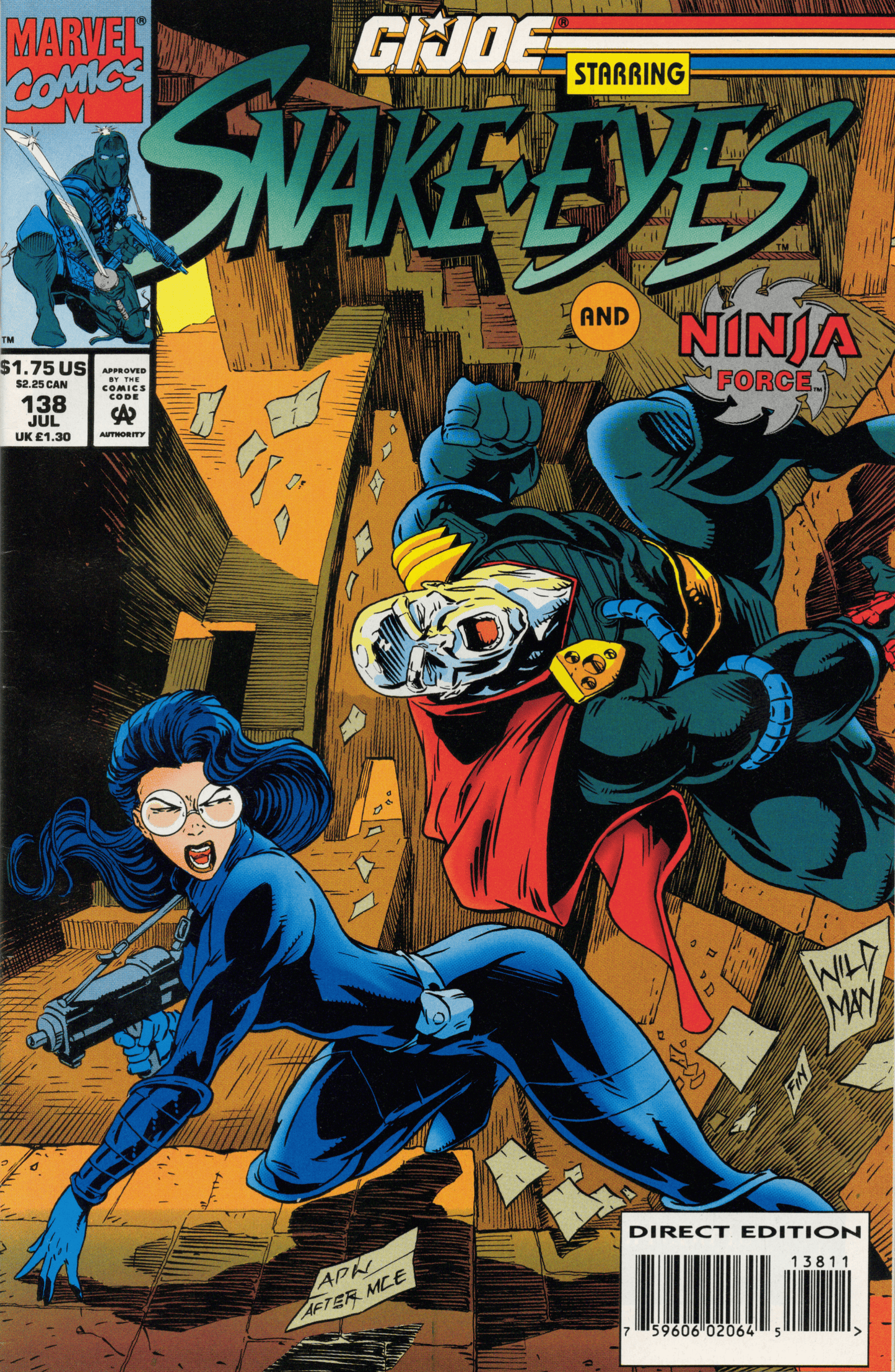Marvel Comics G.I. Joe: A Real American Hero #138 [GOOD]