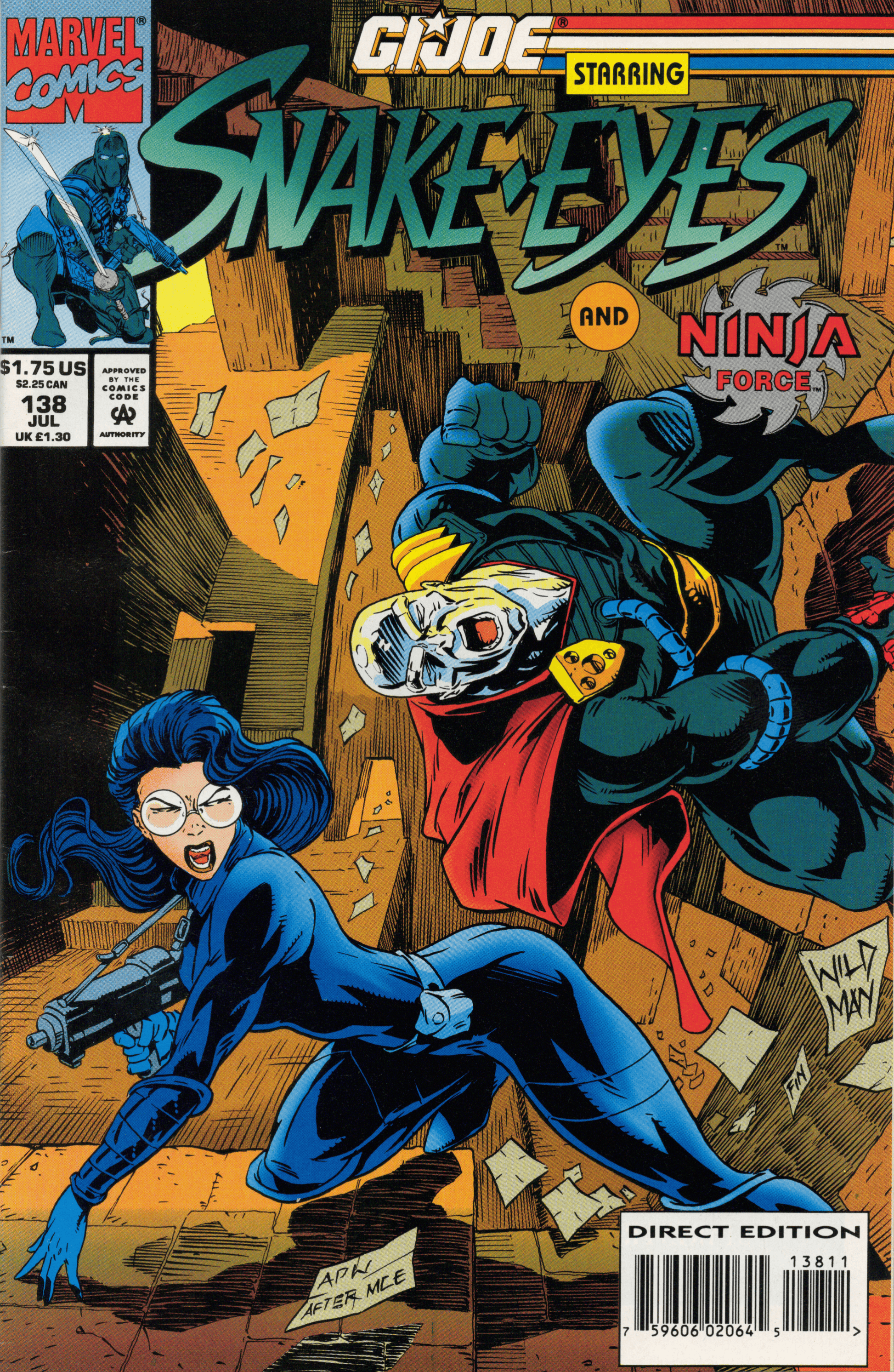 Marvel Comics G.I. Joe: A Real American Hero #138 [GOOD]