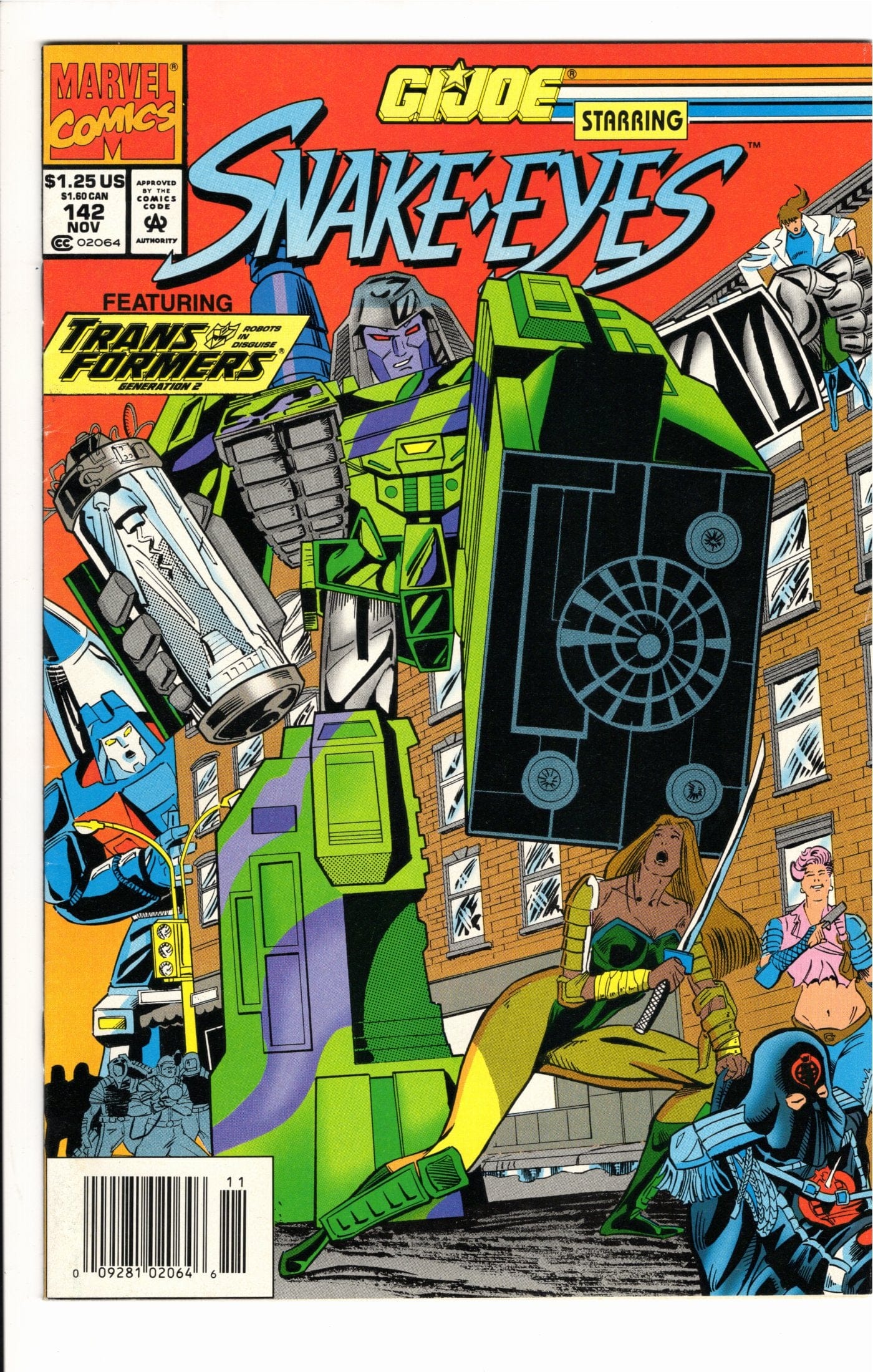 Marvel Comics G.I. Joe: A Real American Hero #142 [GOOD]