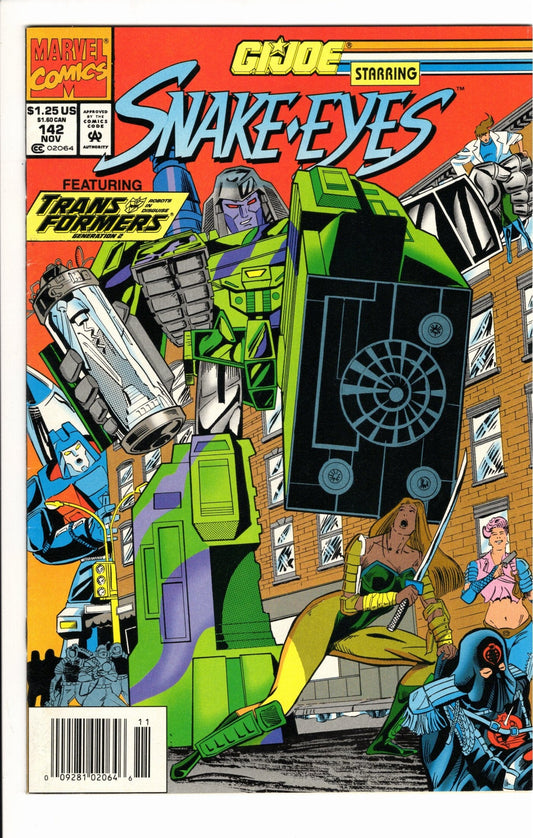 Marvel Comics G.I. Joe: A Real American Hero #142 [GOOD]