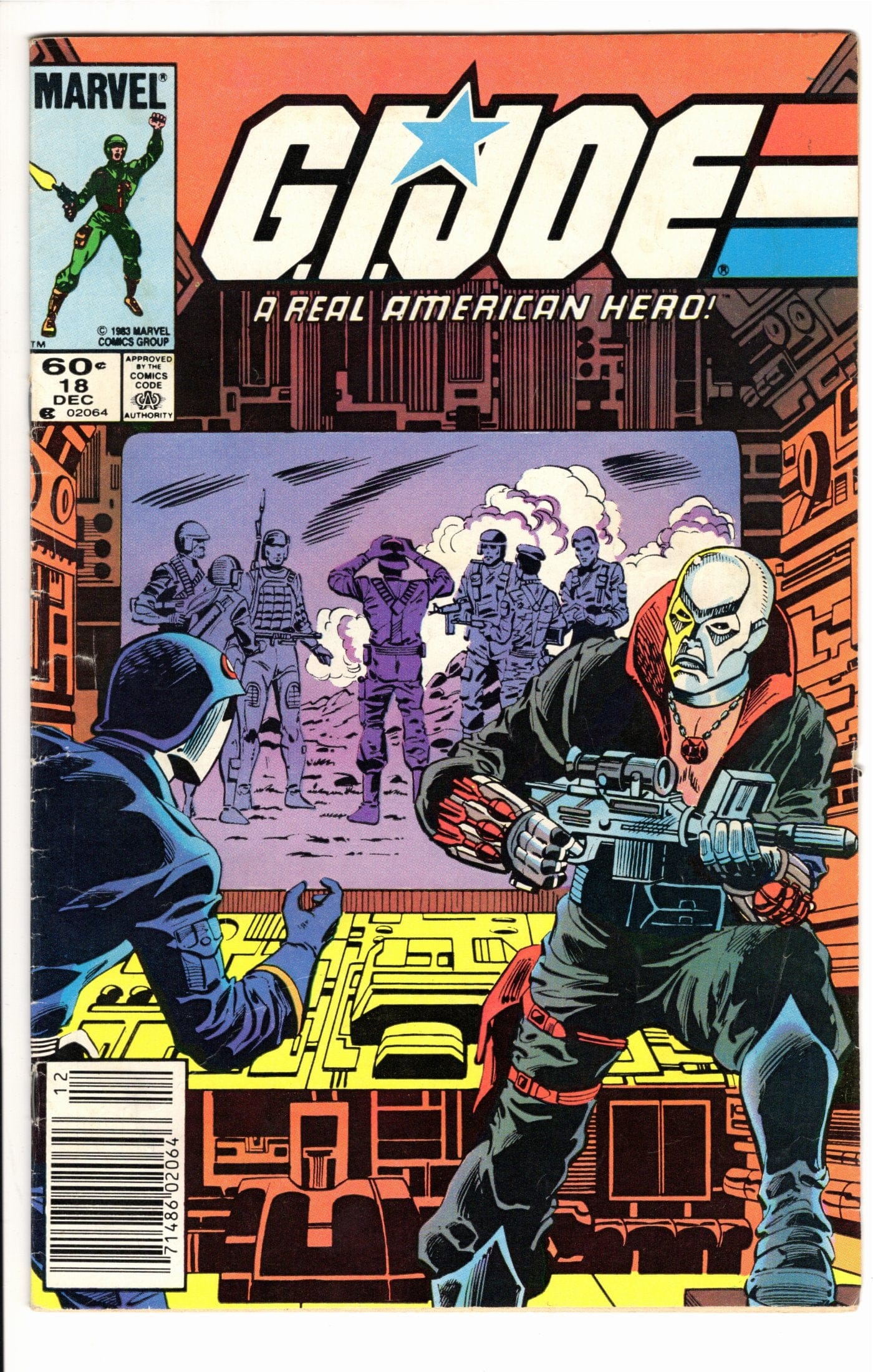Marvel Comics G.I. Joe: A Real American Hero #18 [GOOD]