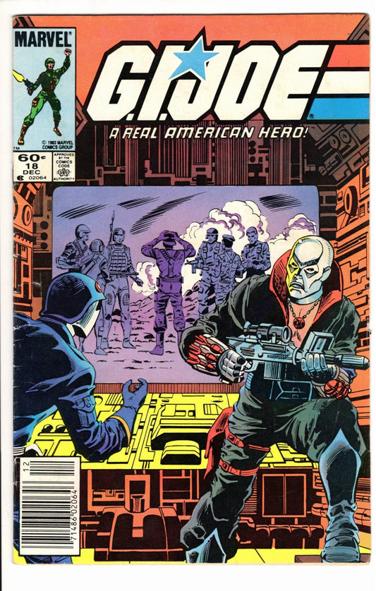 Marvel Comics G.I. Joe: A Real American Hero #18 [GOOD]