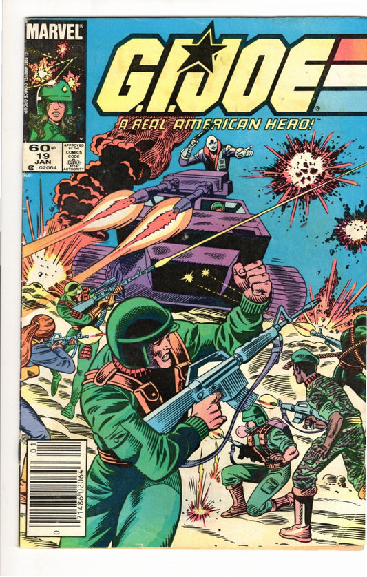 Marvel Comics G.I. Joe: A Real American Hero #19 [GOOD]
