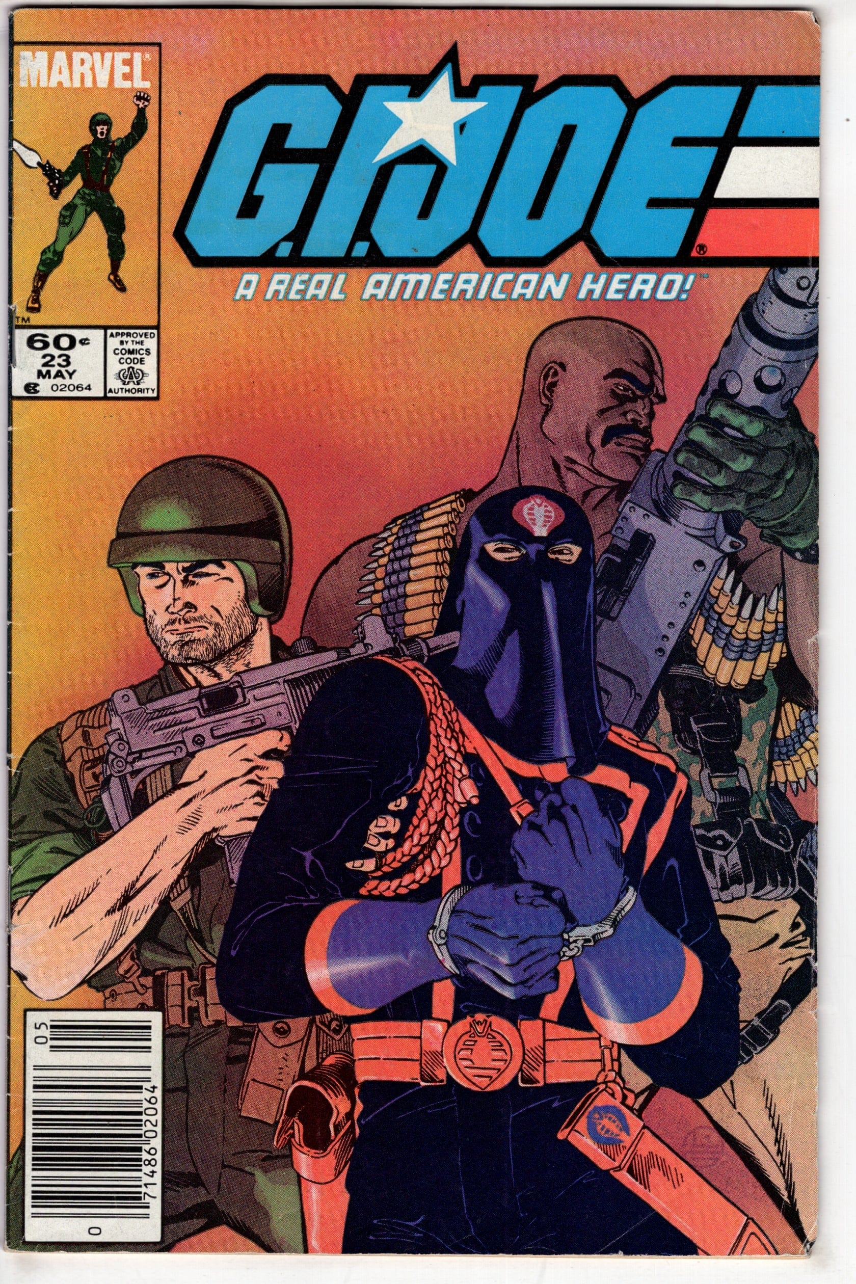 MARVEL COMICS G.I. Joe, A Real American Hero (1982 series) #23