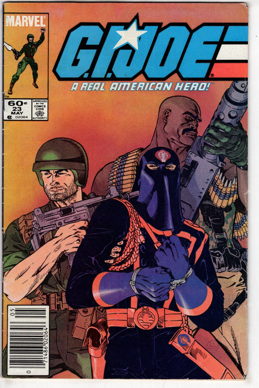 MARVEL COMICS G.I. Joe, A Real American Hero (1982 series) #23