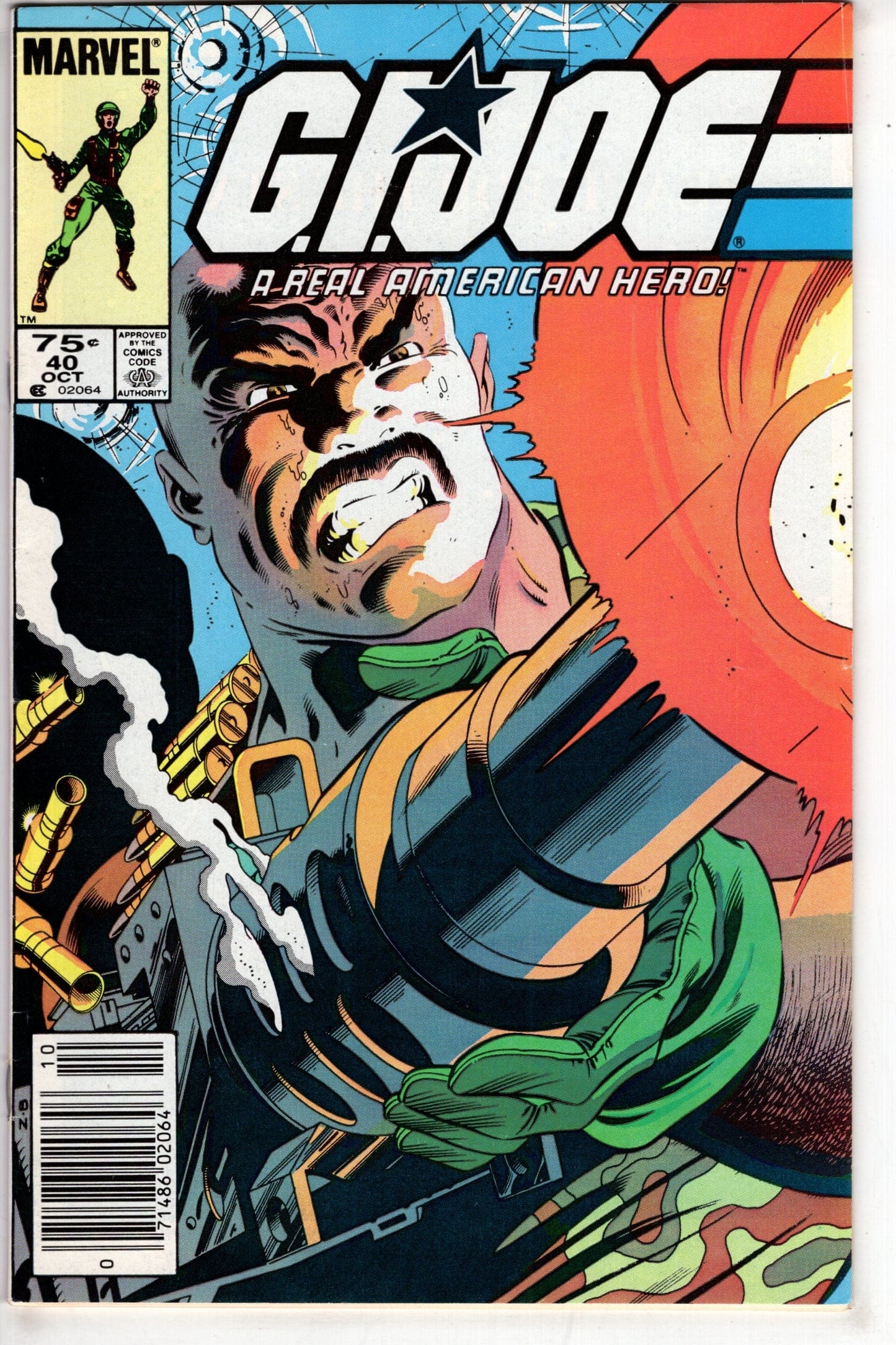 MARVEL COMICS G.I. Joe, A Real American Hero (1982 series) #40