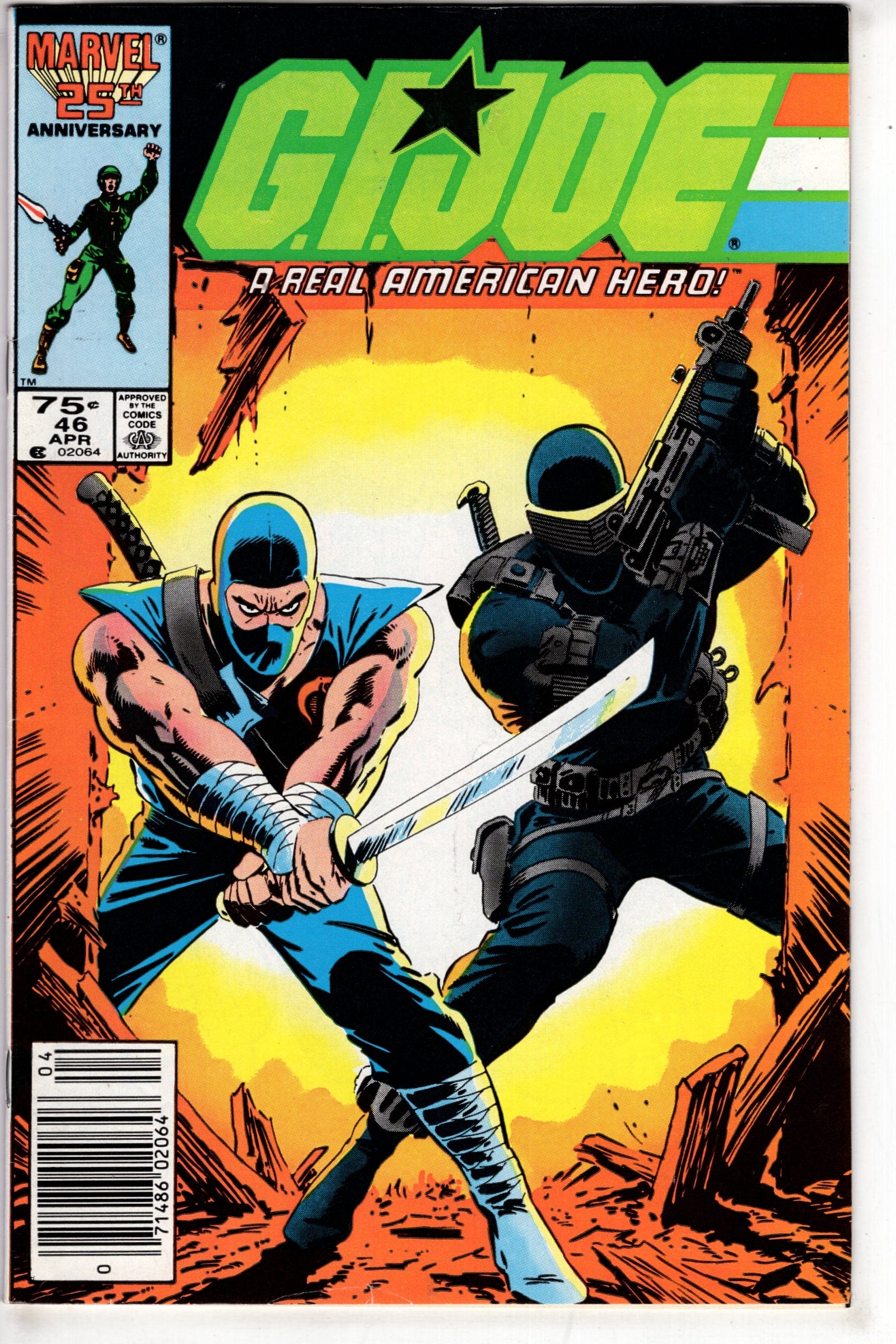MARVEL COMICS G.I. Joe, A Real American Hero (1982 series) #46