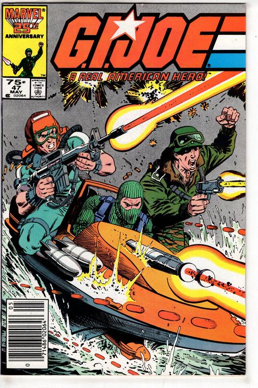 MARVEL COMICS G.I. Joe, A Real American Hero (1982 series) #47