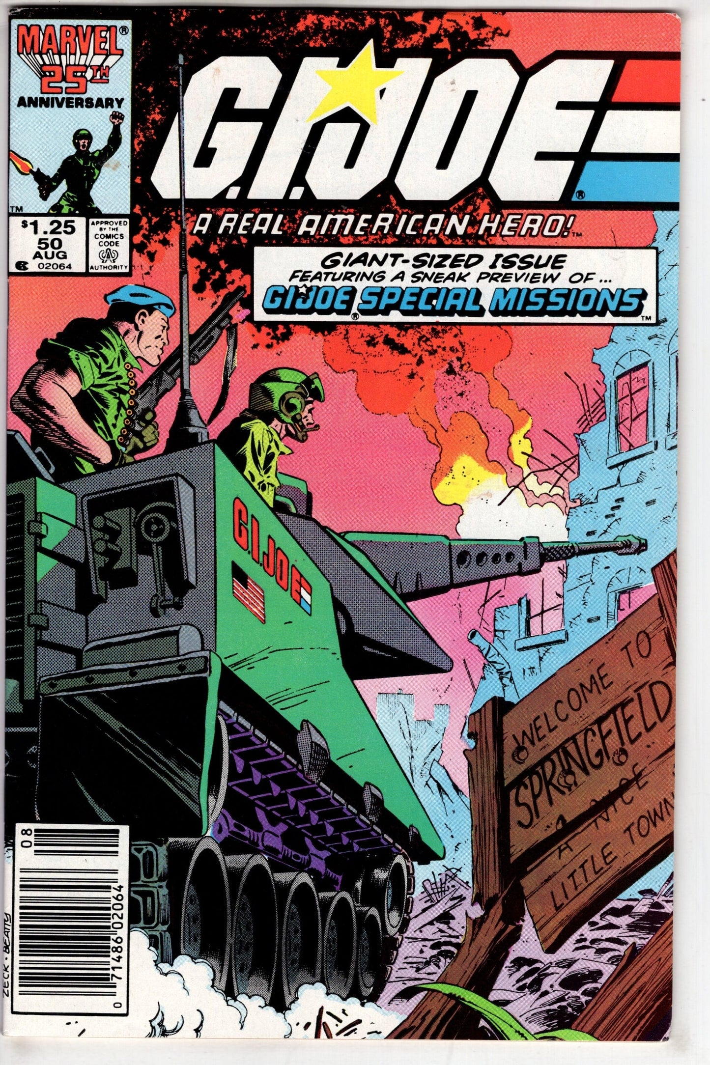 MARVEL COMICS G.I. Joe, A Real American Hero (1982 series) #50