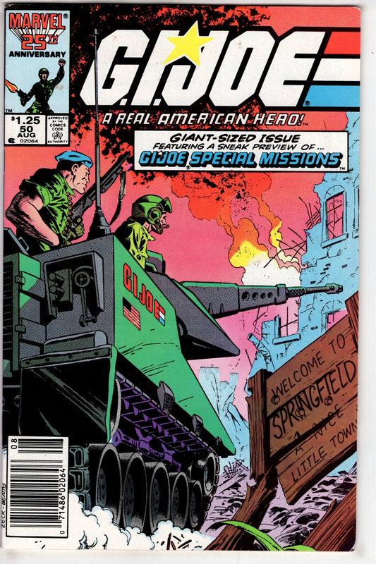 MARVEL COMICS G.I. Joe, A Real American Hero (1982 series) #50