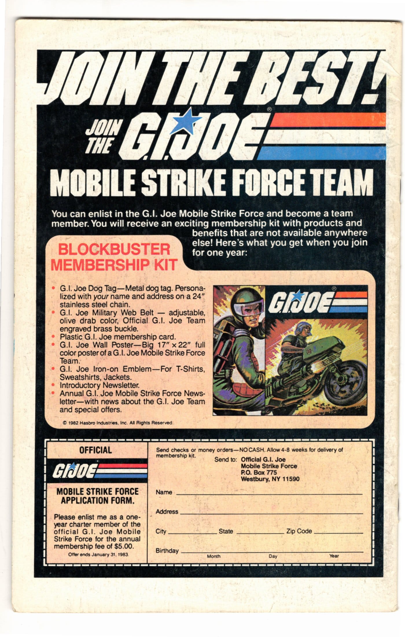 Marvel Comics G.I. Joe: A Real American Hero #2 [GOOD]