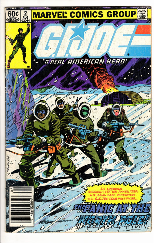 Marvel Comics G.I. Joe: A Real American Hero #2 [GOOD]