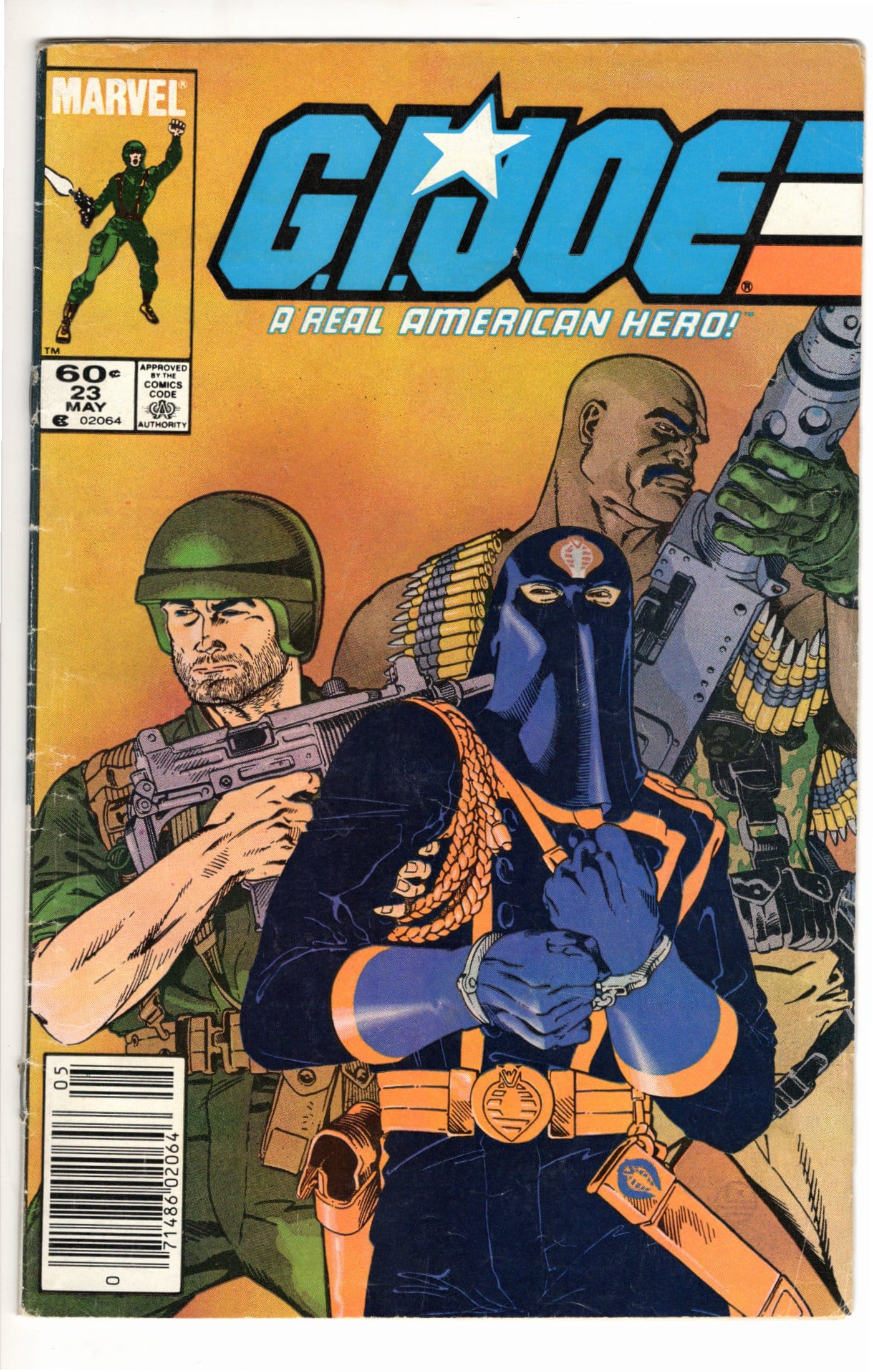 Marvel Comics G.I. Joe: A Real American Hero #23 [GOOD]