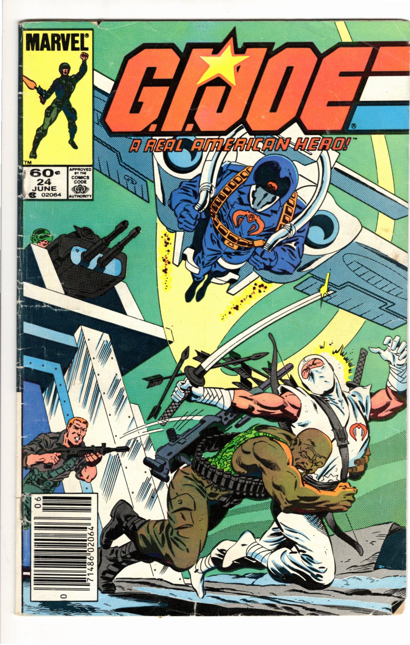Marvel Comics G.I. Joe: A Real American Hero #24 [good]