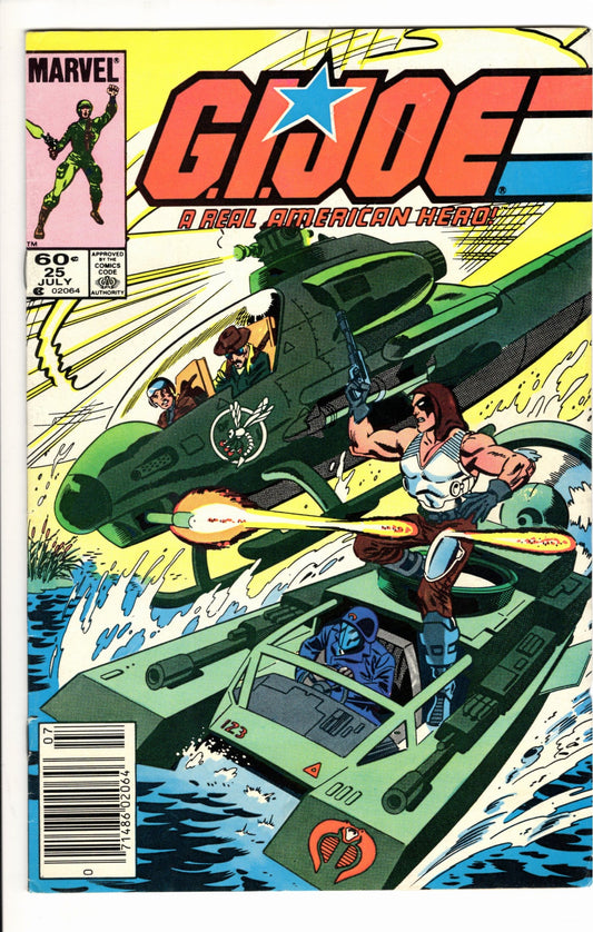 Marvel Comics G.I. Joe: A Real American Hero #25 [GOOD]