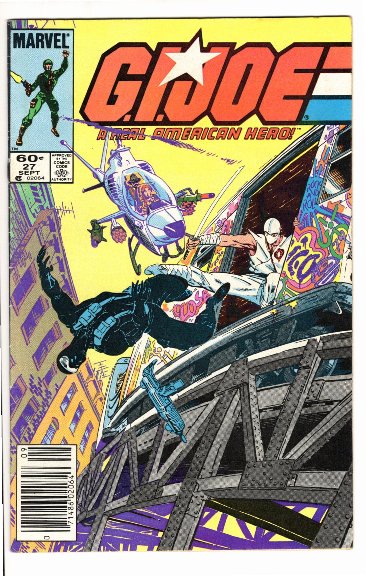 Marvel Comics G.I. Joe: A Real American Hero #27 [GOOD]