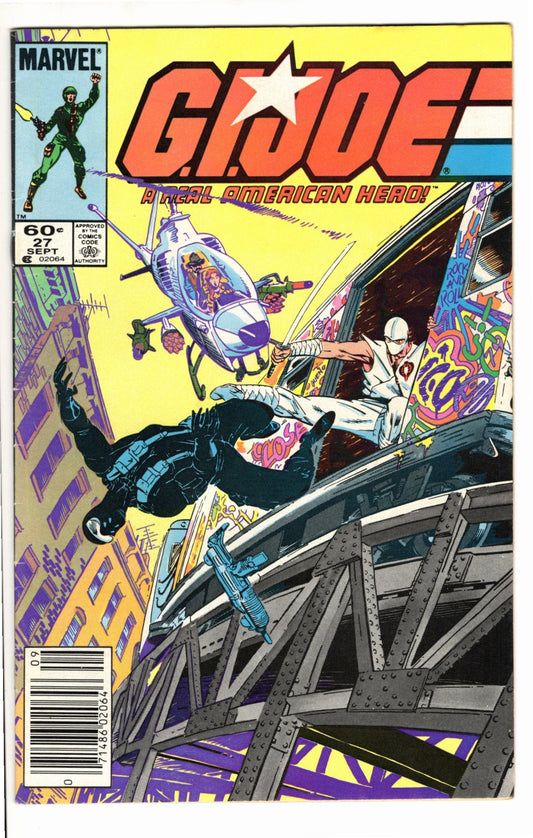 Marvel Comics G.I. Joe: A Real American Hero #27 [GOOD]