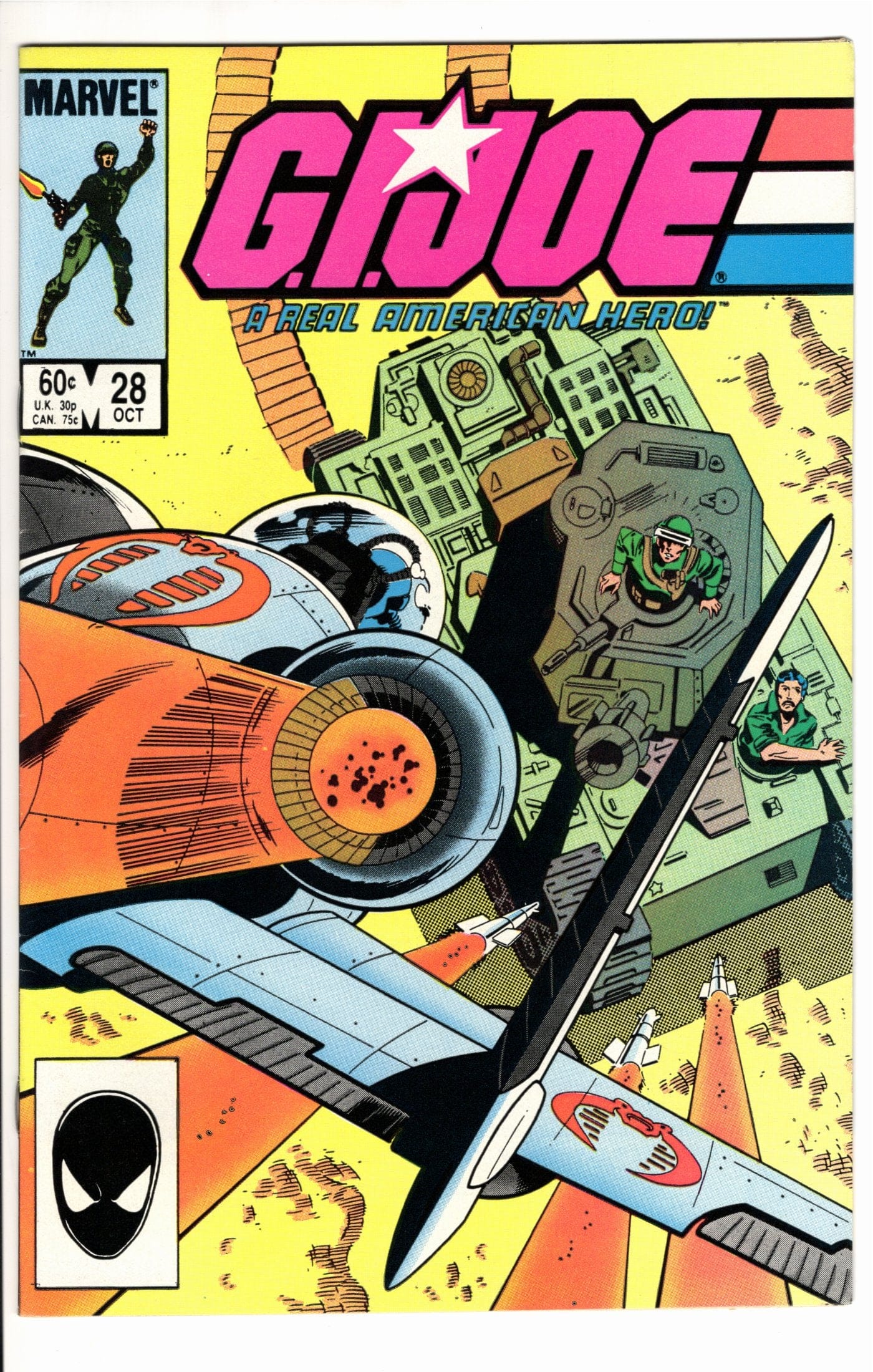 Marvel Comics G.I. Joe: A Real American Hero #28 [GOOD]