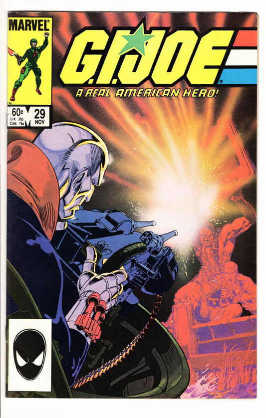 Marvel Comics G.I. Joe: A Real American Hero #29 [GOOD]